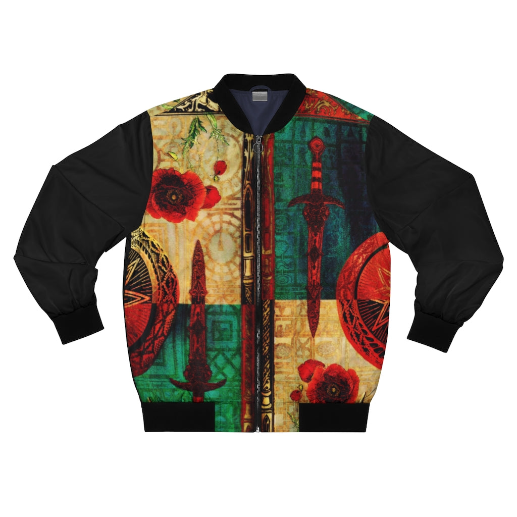 Swords & Poppies Bomber Jacket image 1