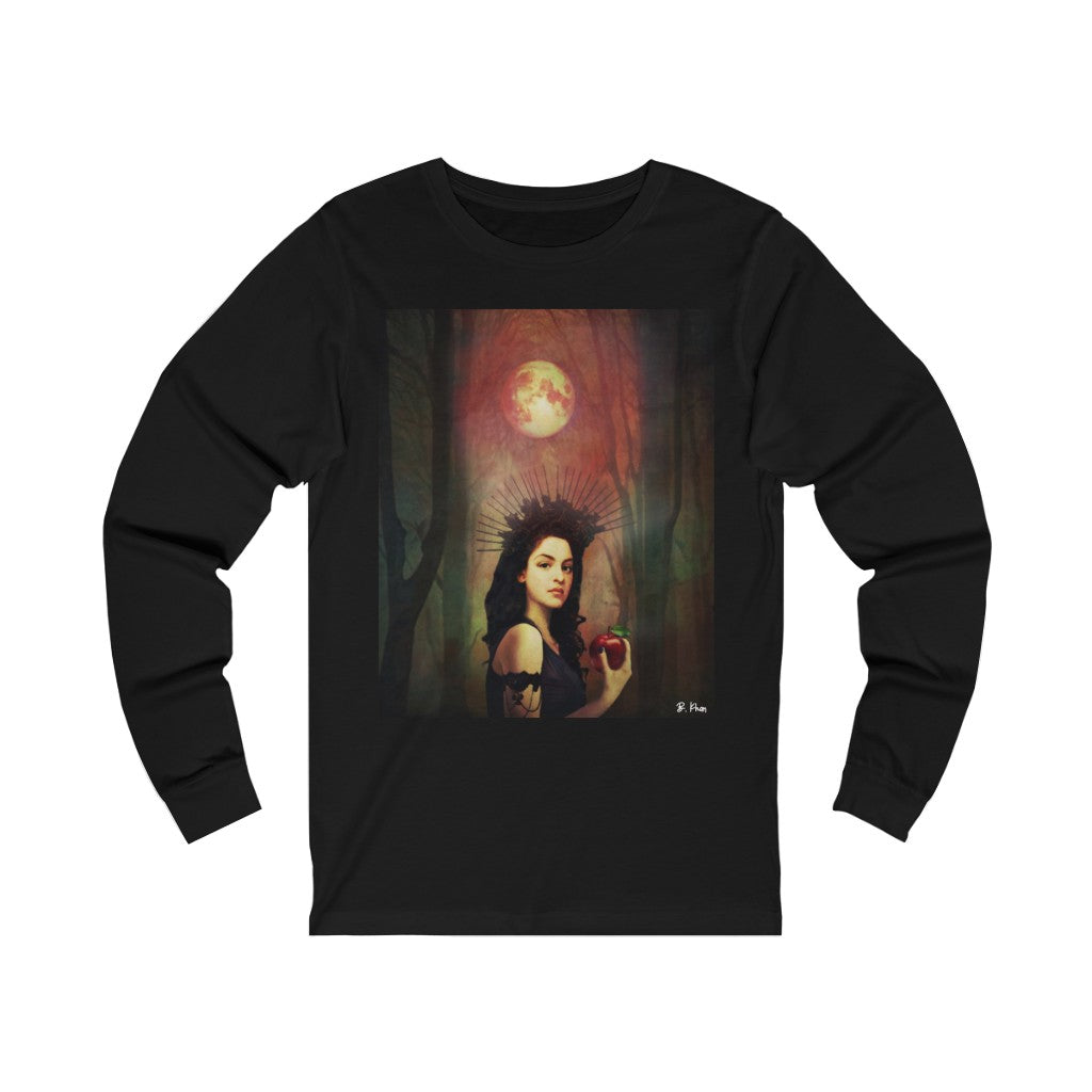 The Apple - Unisex Jersey Long Sleeve Tee image 2