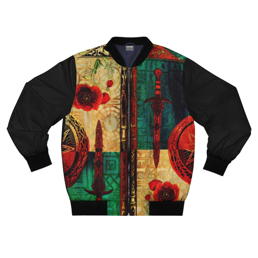 Swords & Poppies Bomber Jacket image 0